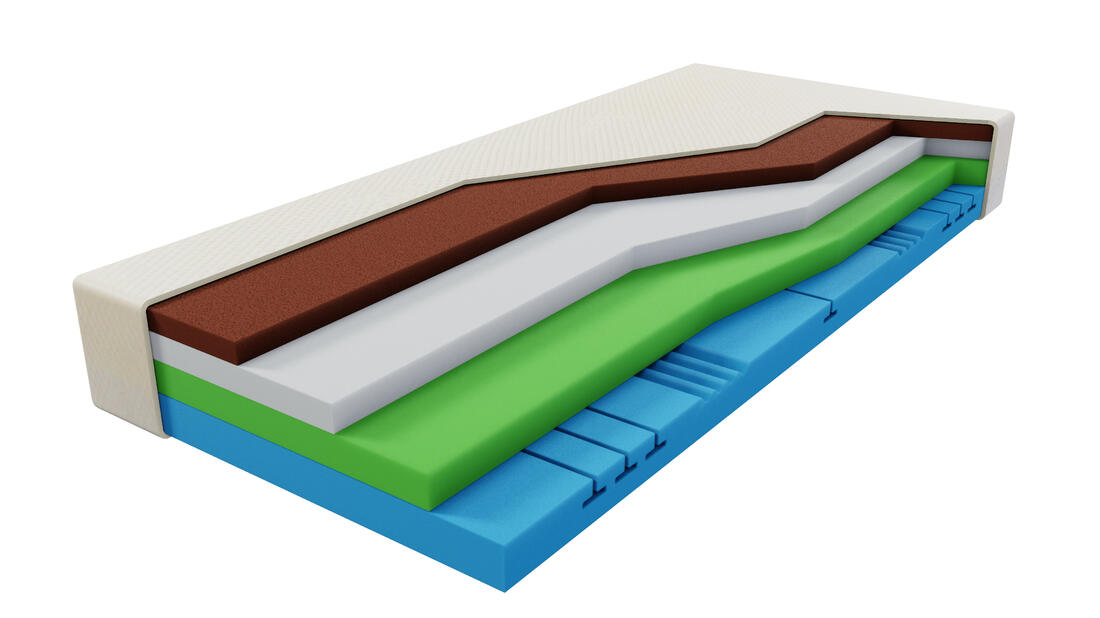 Luxusní zdravotní matrace Spirit, Curem, BIO ručně šité