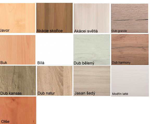 Univerzální stolek ARIEL lamino