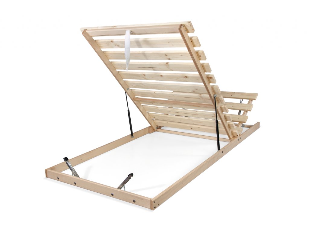 Masivní rošt výklopný od nohou do 150kg