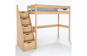 PATROVÁ POSTEL Junior 17 buk, dub, jasan