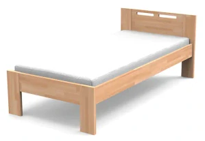 NELI JEDNOLŮŽKO 90*200 - buk cink, SKLADEM