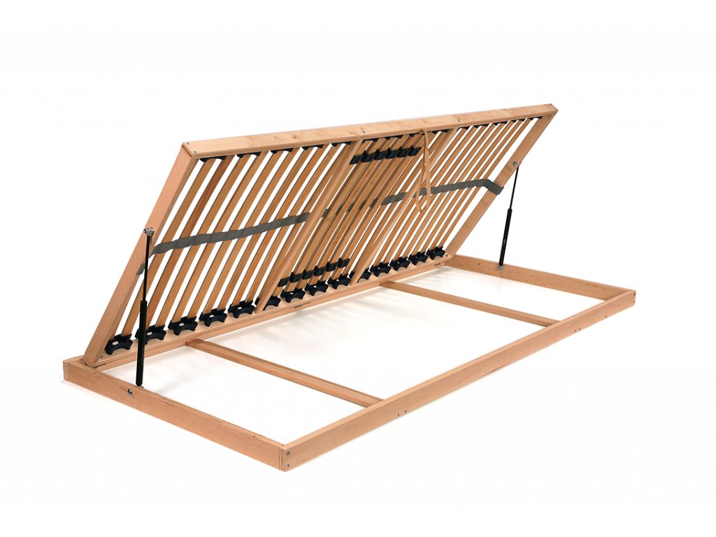 Lamelový rošt výklopný z boku