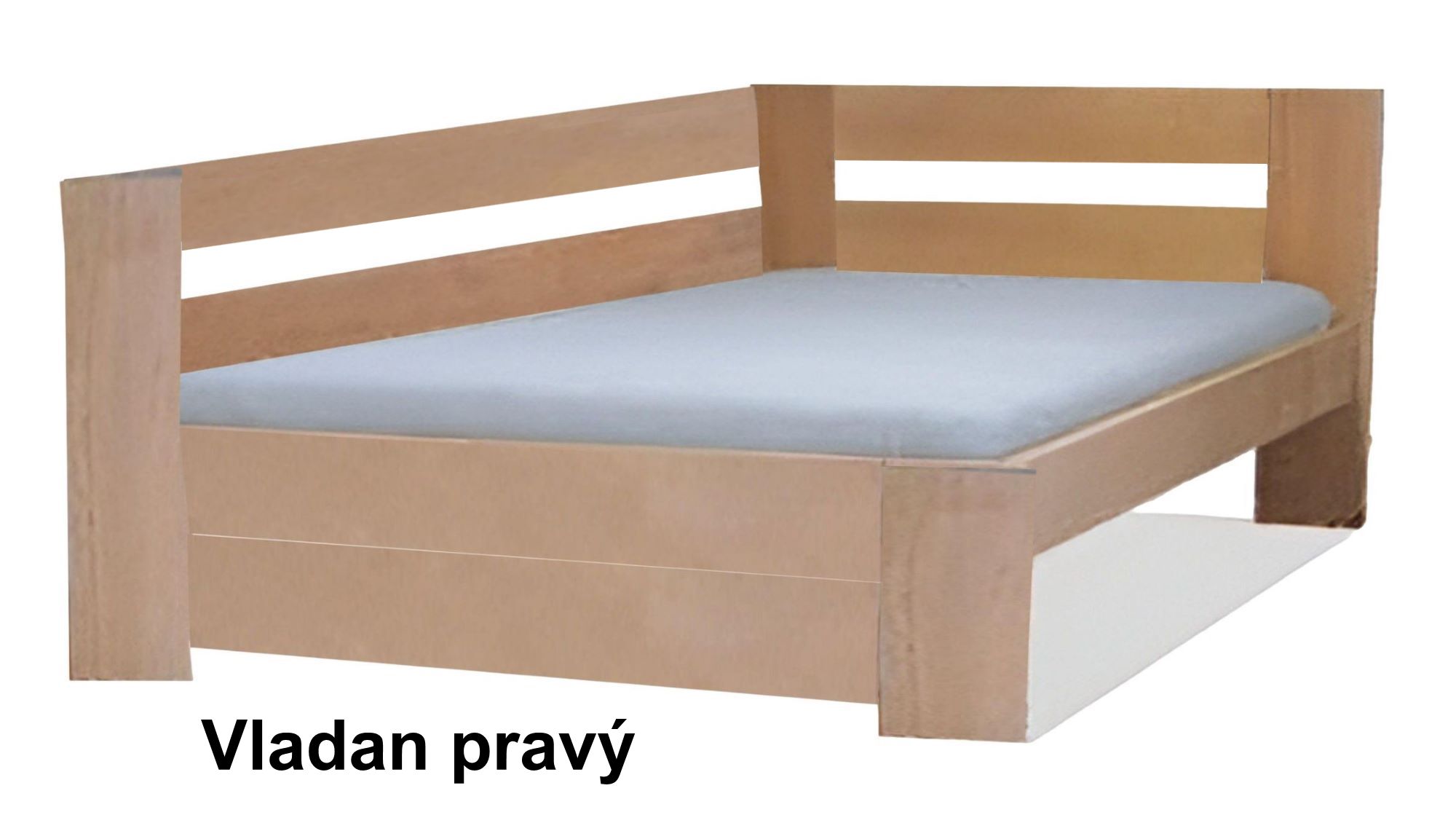 VLADAN PRAVÝ - JEDNOLŮŽKO zvýšené buk, smrk , dub
