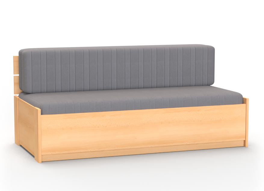 Rozkládací pohovka EDEN - zadní  zvýšené čelo 