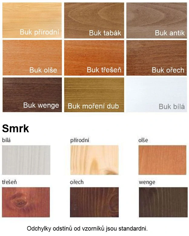 DITA 1 JEDNOLŮŽKO zvýšené,  buk nebo smrk 