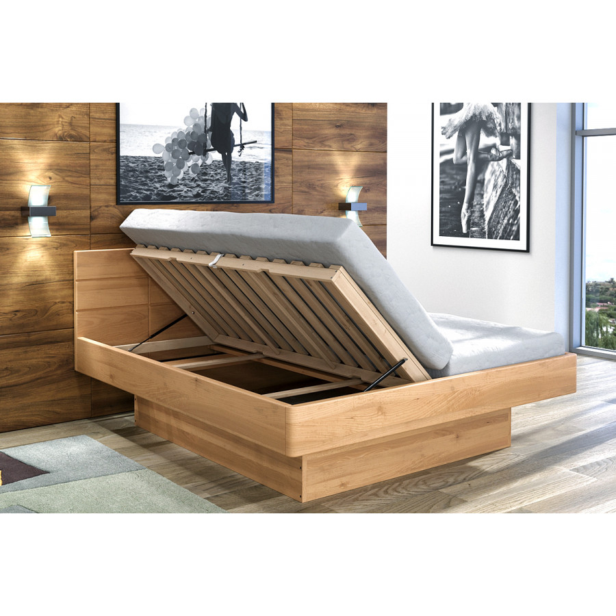 FÉNIX 1 DVOULŮŽKO s úložným prostorem buk, dub, jasan