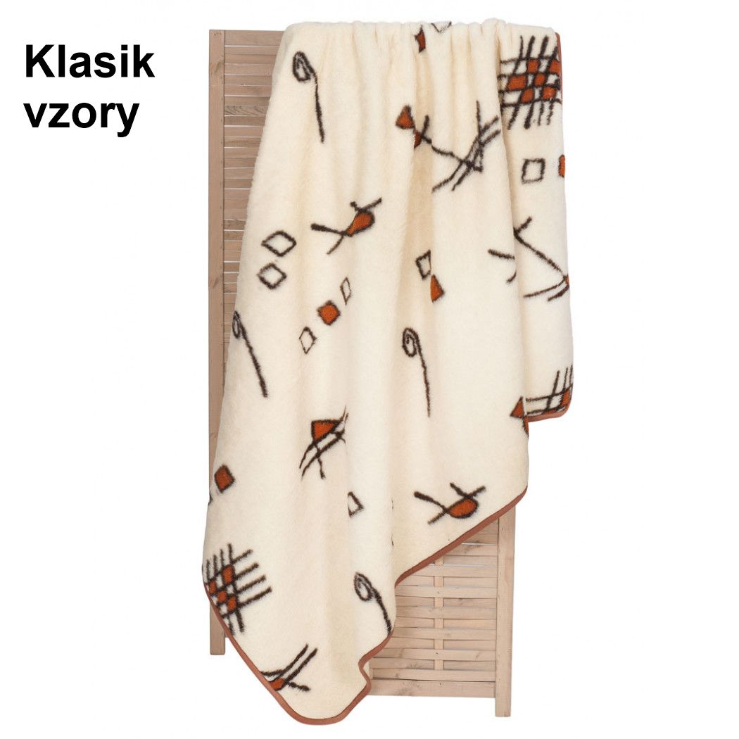 Přikrývka KLASIK jedno/oboustranná - 3 vzory