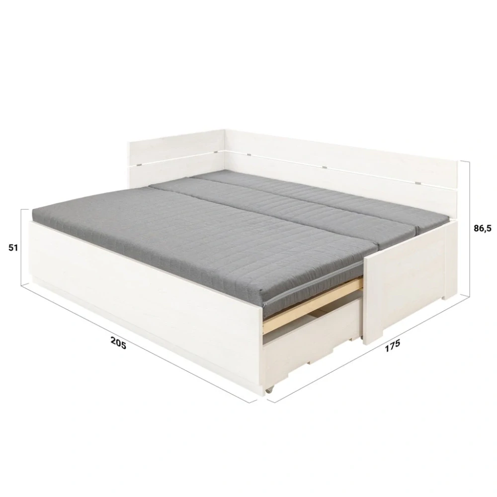 Rozkládací pohovka EDEN - rohová, univerzální levá nebo pravá